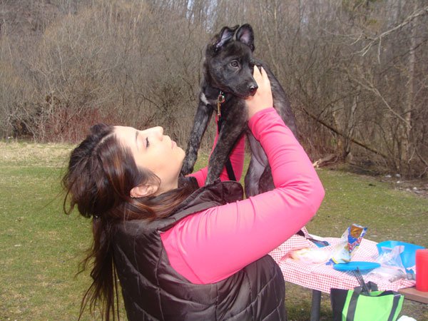 No way I can pick her up now...cant believe i was ever able to