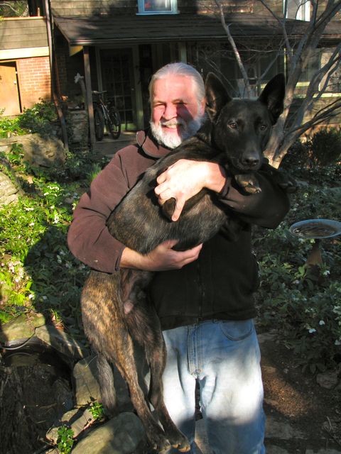 It doesn't matter how old I am, I am still Dad's "little puppy".